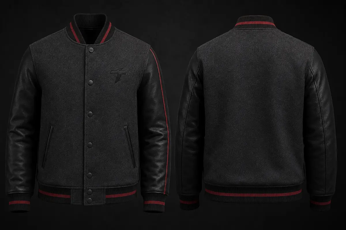 Bloodline THRNS varsity jacket concept