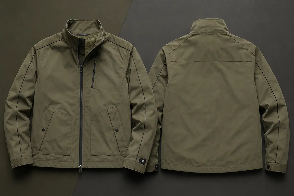 Olive Core THRNS jacket concept